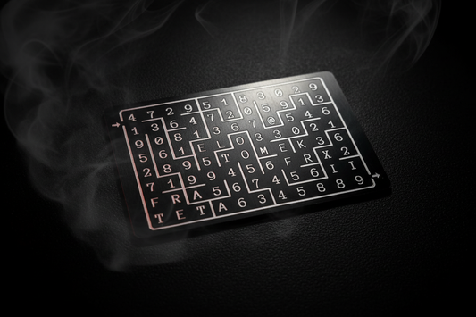 ENIGMA CARD — jak bezpiecznie przechowywać to, czego nie chcesz zapisywać nigdzie indziej