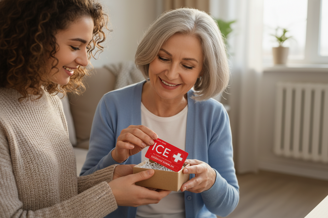 Karta ICE na Dzień Matki — prezent, który może uratować życie