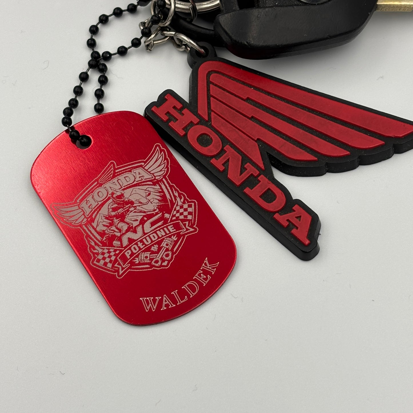 Brelok Honda NC Południe – z grawerem laserowym