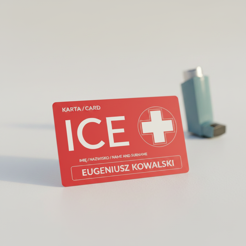 ICECARD Astma – Karta ICE dla Astmatyków