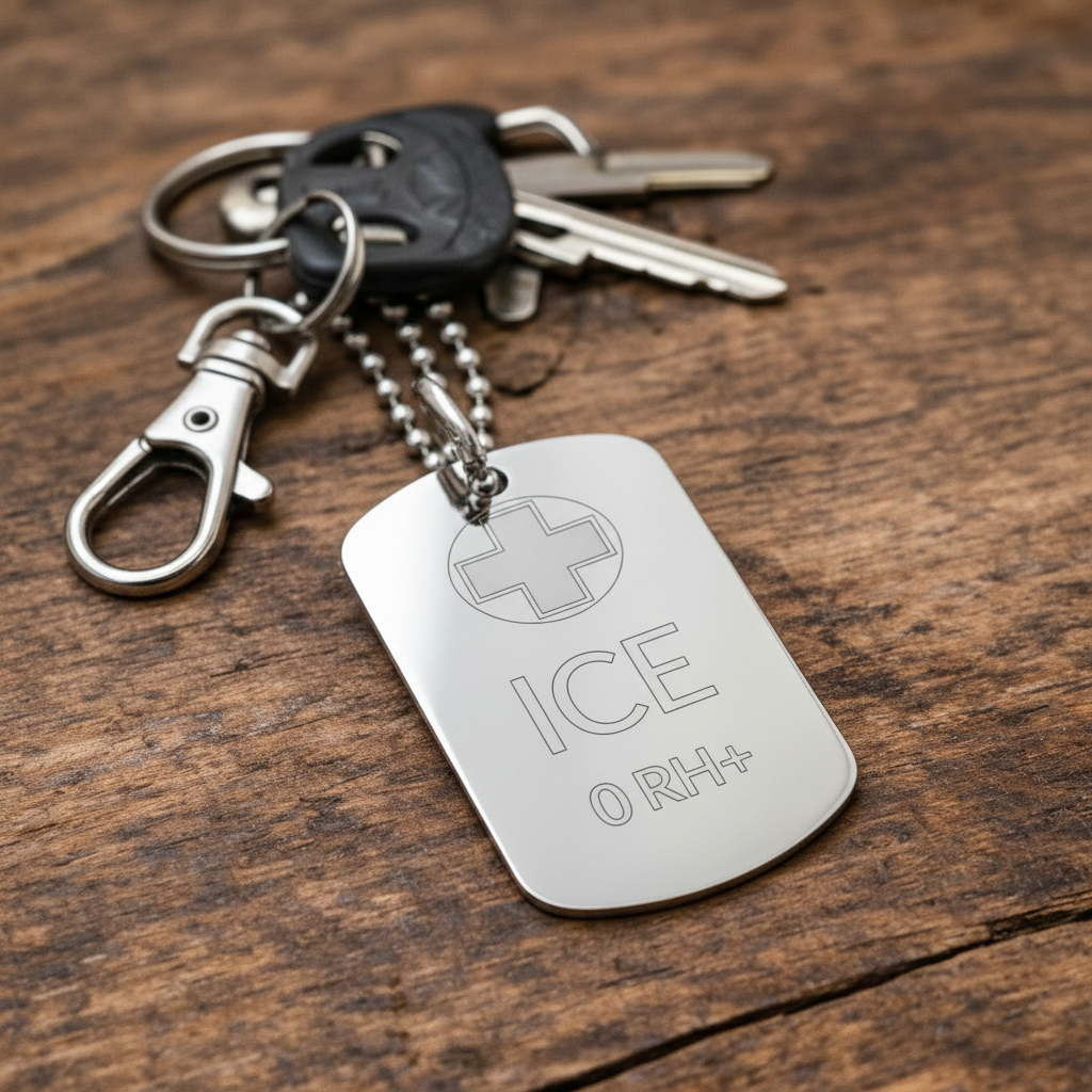 Nieśmiertelnik ICE – awers lifestyle